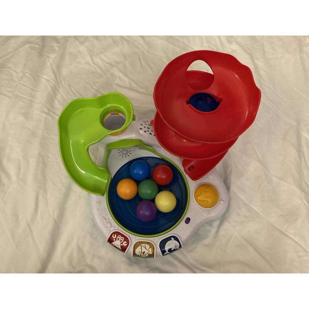 Bright Starts Spin 'N Slide Ball Popper | Includes 6 Balls